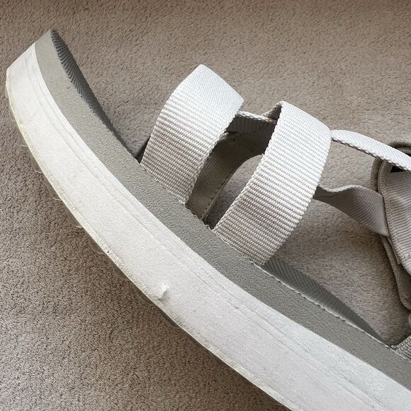 Teva Arivaca Midform Birch Cream Sandal Women 11 Comfort Adjustable Strap Casual - Picture 6 of 16